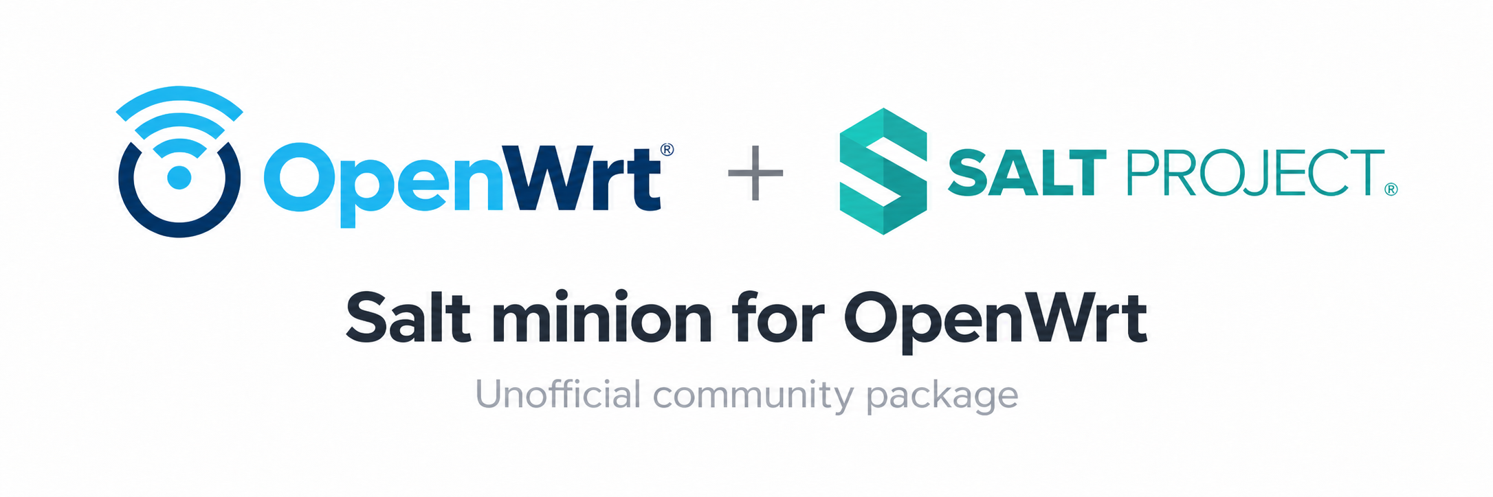 OpenWrt + Salt Project: Salt minion for OpenWrt. Unofficial community package.